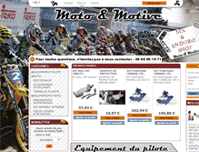 Tablet Screenshot of motoetmotive.com